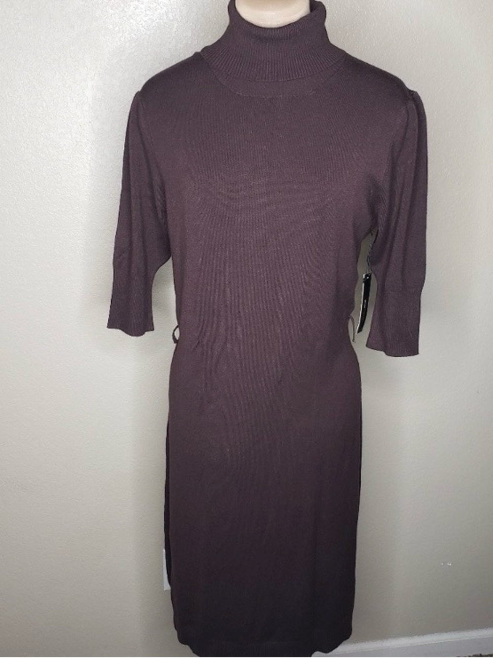 BCBGMaxAzria Turtleneck Midi Dress